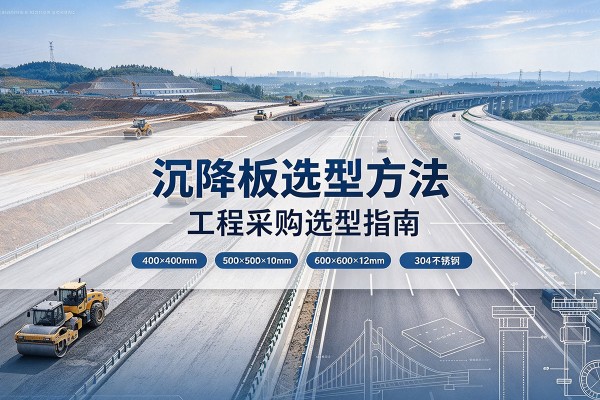宁安沉降板选择方法