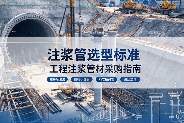 宁安注浆管选型标准